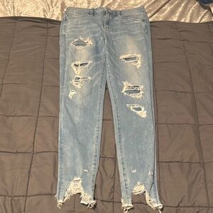 American Eagle Outfitters Blue Skinny Jeans